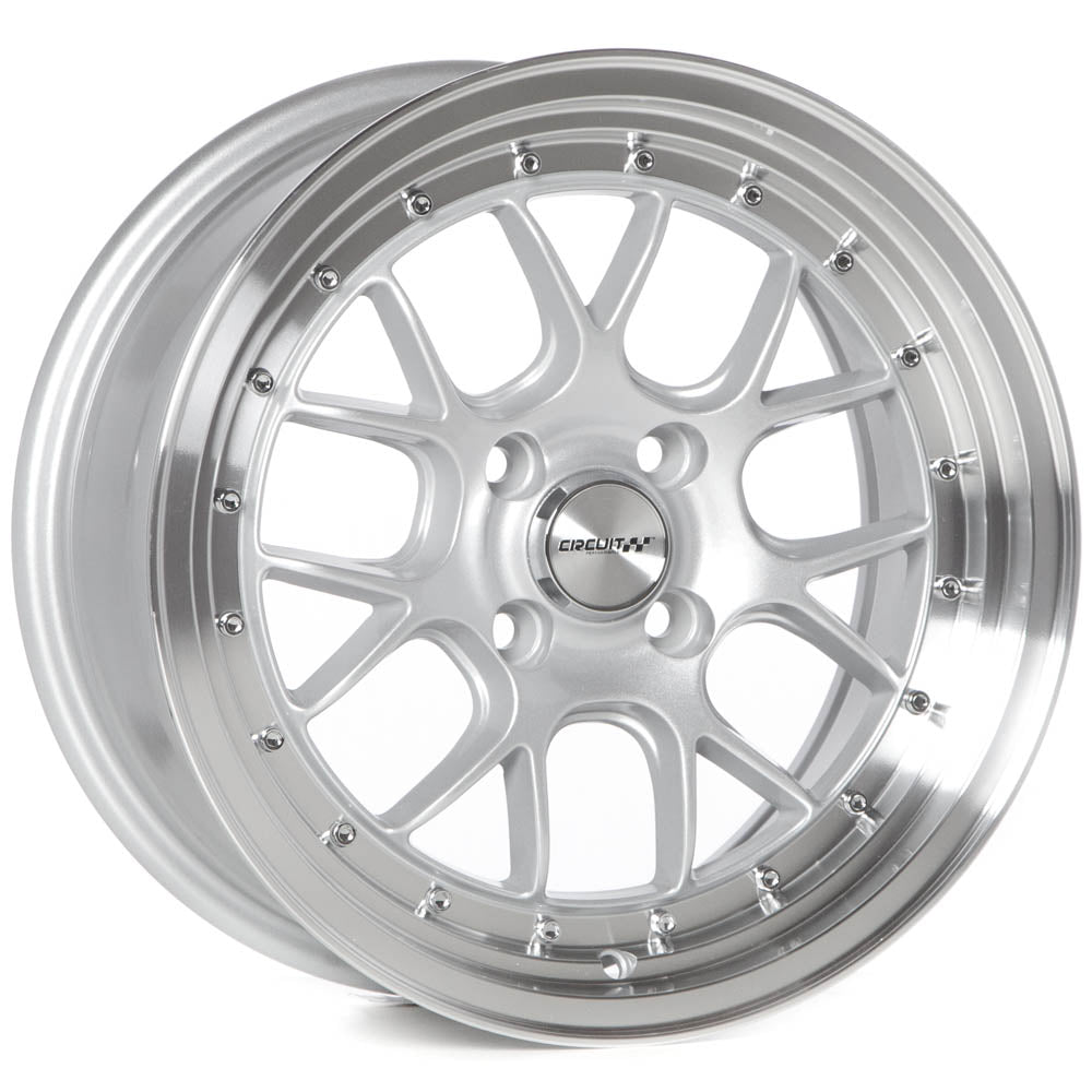 Circuit Performance CP27 Gloss Silver 4x100 | 15x7 | +35mm / 5.38