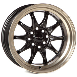 Circuit Performance CP29 Matte Black/Bronze 4x100 | 15x8 | +0mm / 4.5