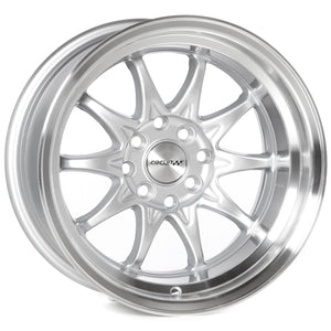 Circuit Performance CP29 Gloss Silver 4x100 | 15x8 | +0mm / 4.5