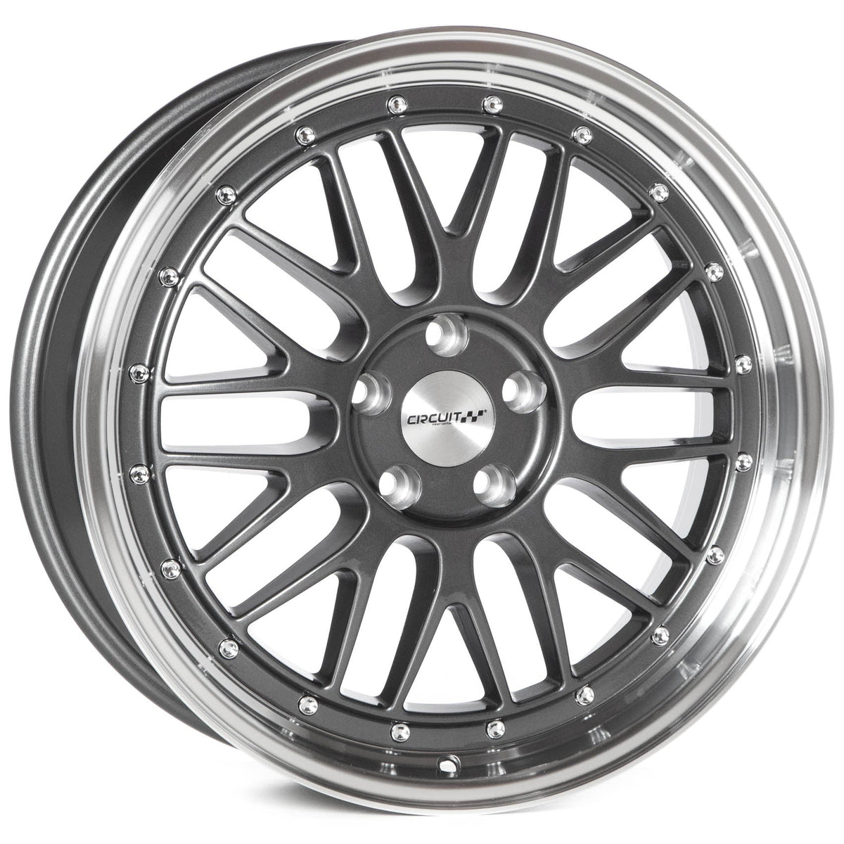Circuit Performance CP30 Gloss Gunmetal 5x114.3 | 19x8.5 | +35mm / 6.13