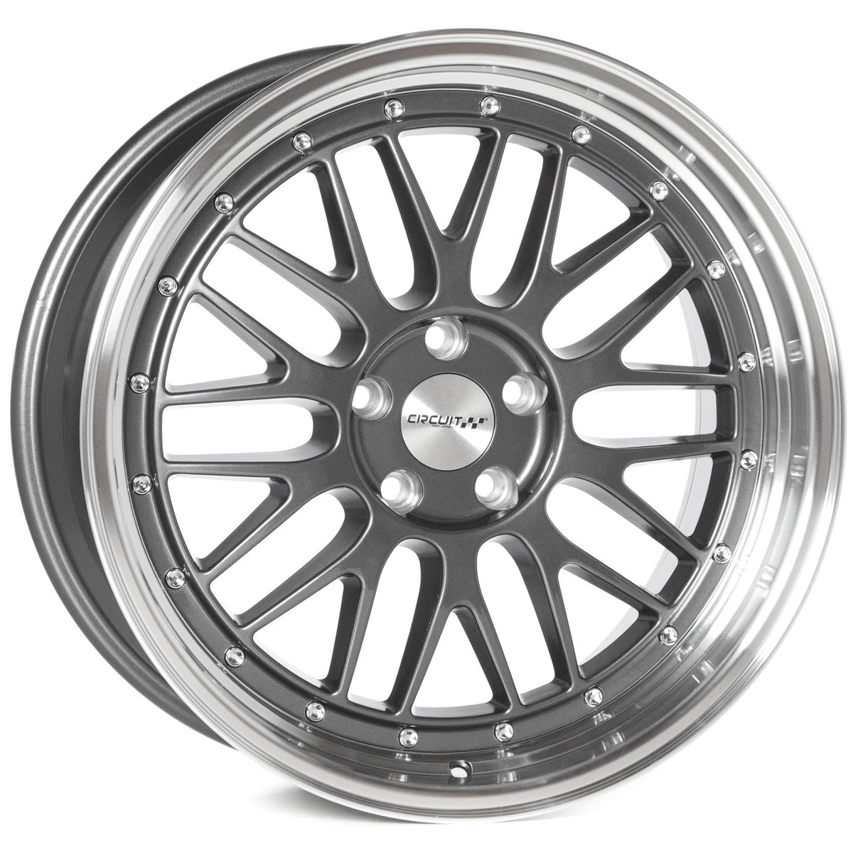 Circuit Performance CP30 Gloss Gunmetal 5x112 | 19x9.5 | +35mm / 6.63