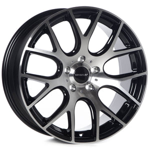 Circuit Performance CP31 Gloss Black/Machined 5x114.3 | 18x8 | +40mm / 6.07