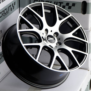 Circuit Performance CP31 Gloss Black/Machined 5x114.3 | 18x8 | +40mm / 6.07