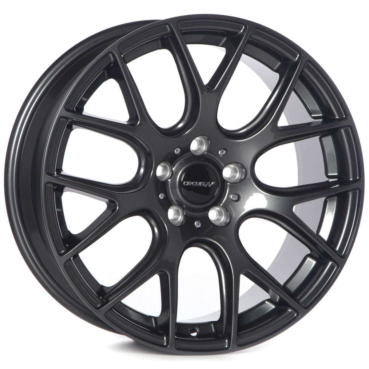 Circuit Performance CP31 Gloss Gunmetal 5x114.3 | 18x8 | +40mm / 6.07