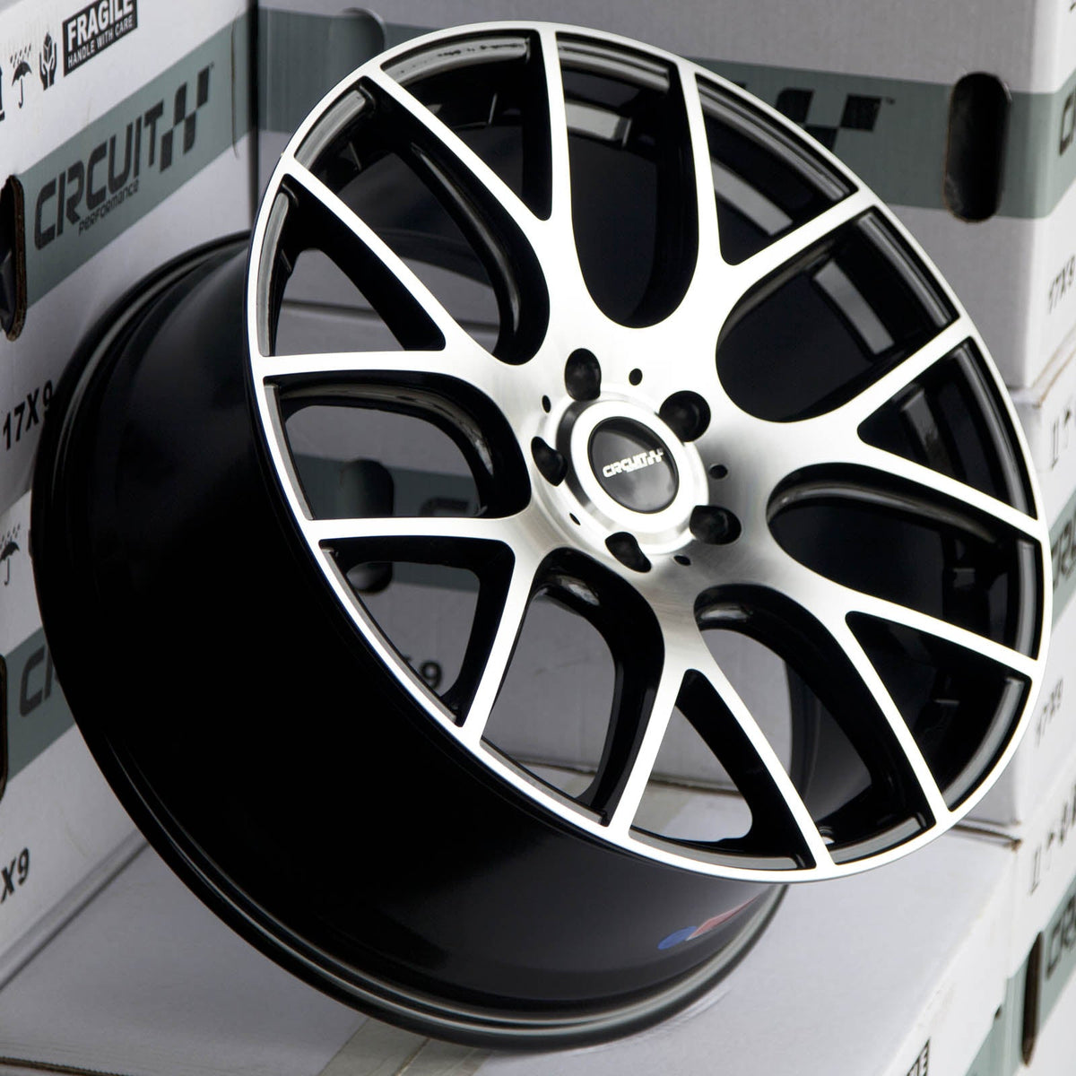 Circuit Performance CP31 Gloss Black/Machined 5x114.3 | 19x8.5 | +35mm / 6.13