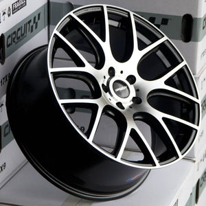 Circuit Performance CP31 Gloss Black/Machined 5x114.3 | 19x8.5 | +35mm / 6.13