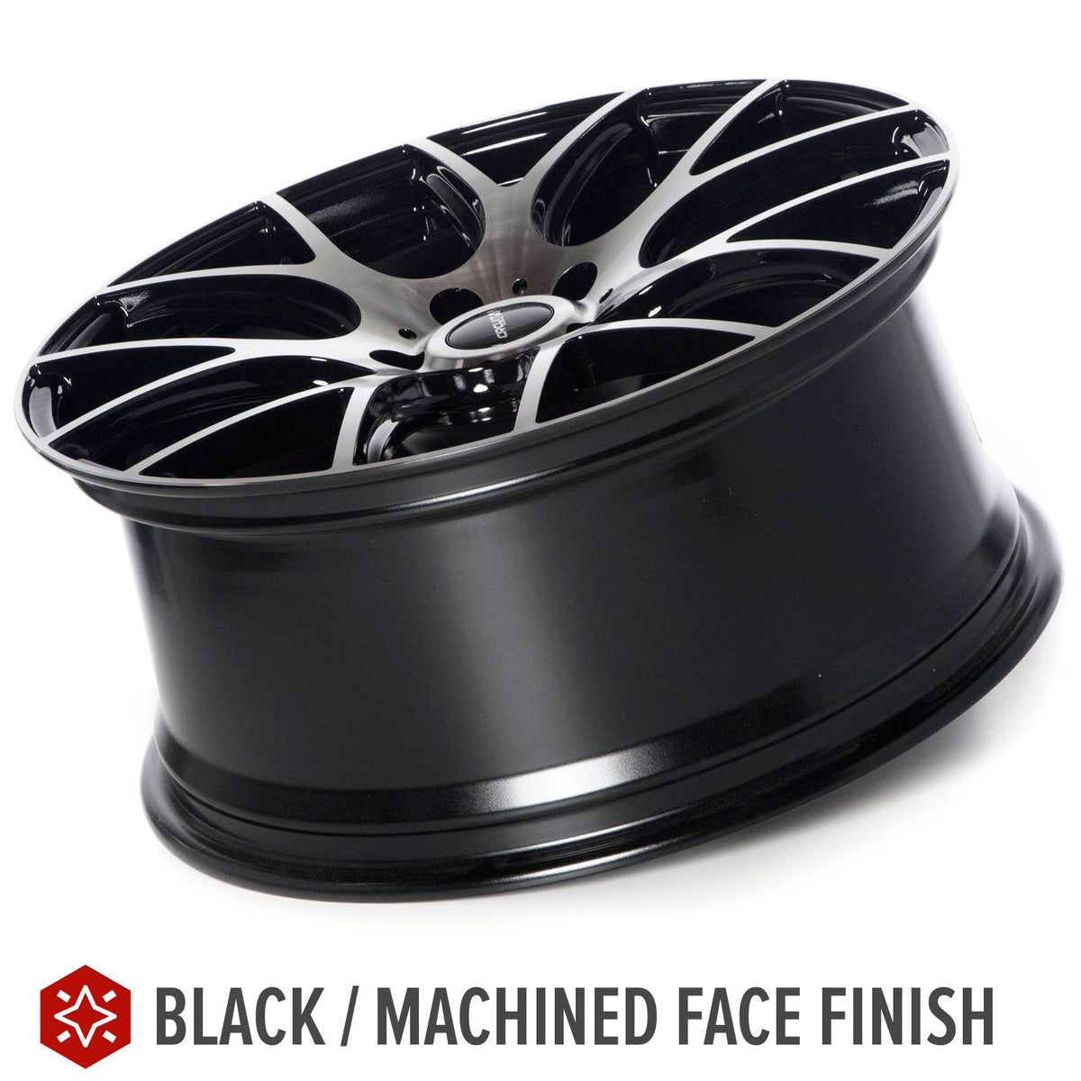 Circuit Performance CP31 Gloss Black/Machined 5x114.3 | 19x8.5 | +35mm / 6.13