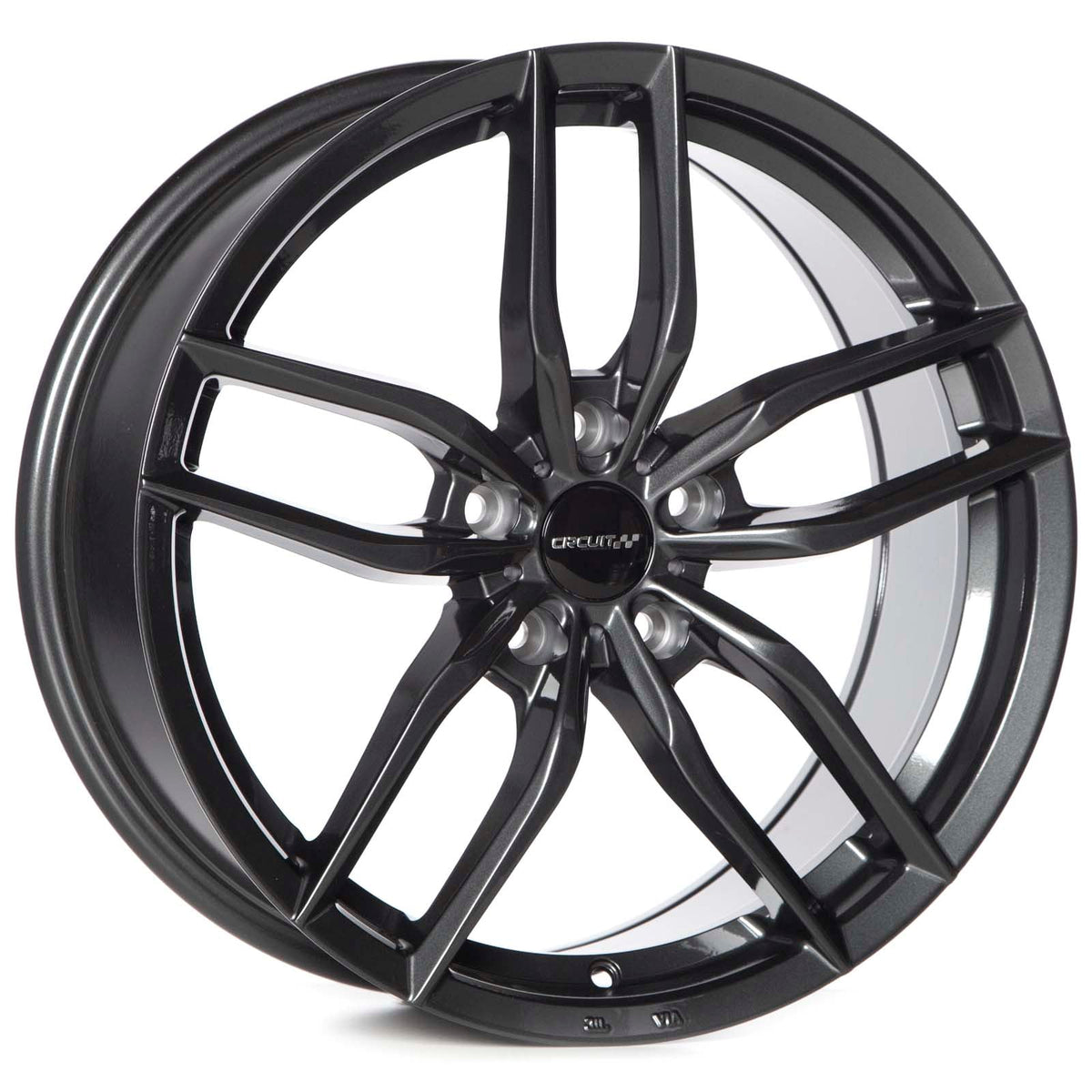 Circuit Performance CP34 Gloss Gunmetal 5x114.3 | 18x8 | +40mm / 6.07