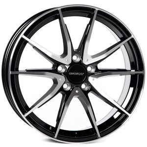 Circuit Performance CP35 Gloss Black/Machined 5x112 | 18x8 | +40mm / 6.07