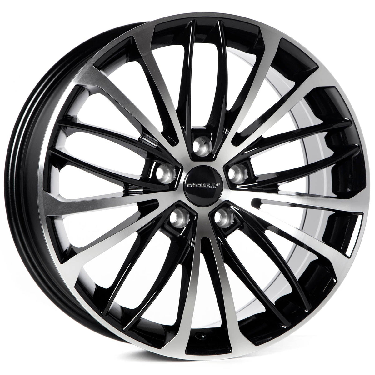Circuit Performance CP36 Gloss Black/Machined 5x114.3 | 18x8 | +40mm / 6.07