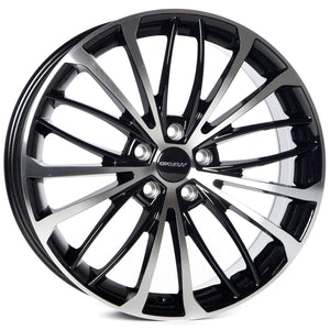 Circuit Performance CP36 Gloss Black/Machined 5x112 | 19x8 | +40mm / 6.07