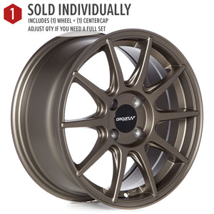 Circuit Performance CP41 Matte Bronze 4x100 | 15x7 | +35mm / 5.38