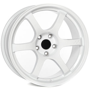 Circuit Performance CSF1 Gloss White 5x114.3 | 18x9.5 | +25mm / 6.23