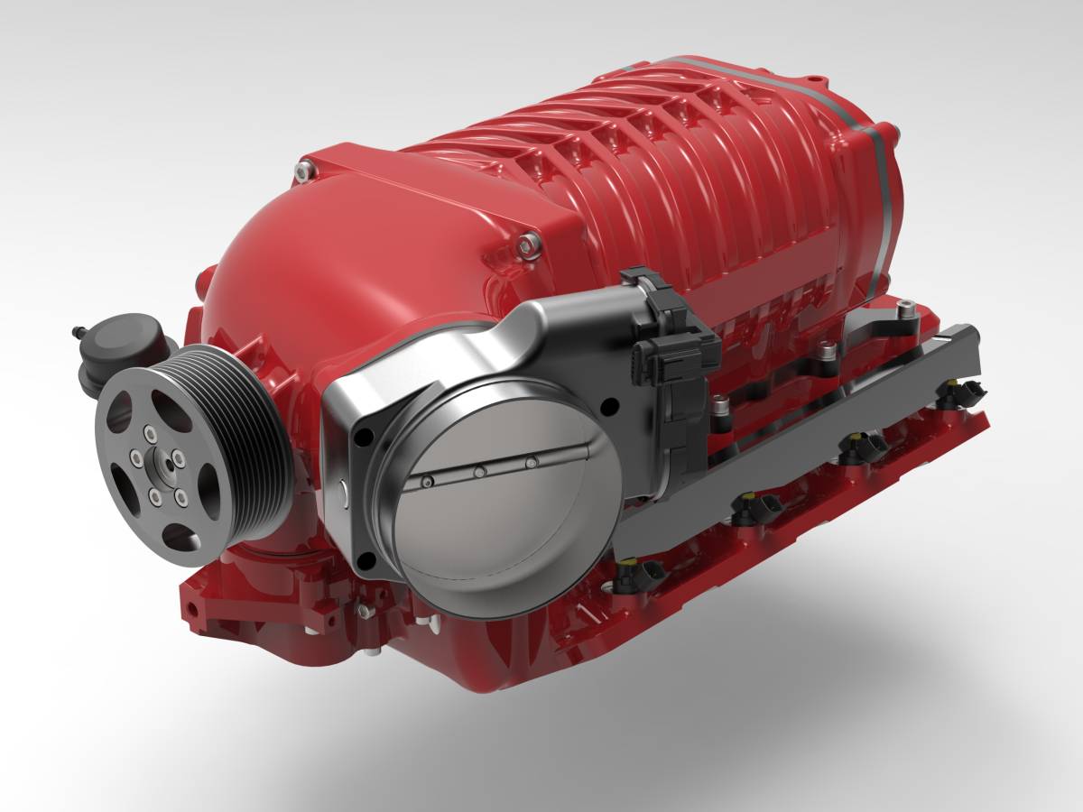 Whipple Supercharger Chevy / GM LS1, LS3 and LS7  Gen 6 3.8L Hot Rod  Kit