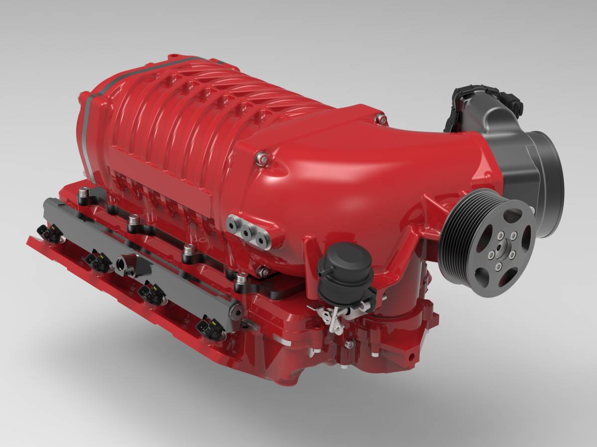 Whipple Supercharger Chevy / GM LS1, LS3 and LS7  Gen 6 3.8L Hot Rod  Kit