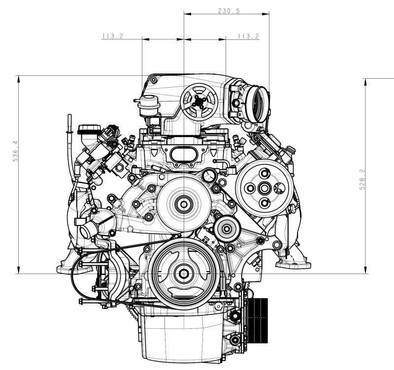 Whipple Supercharger Chevy / GM LT1 Whipple Gen 6 3.0L Hot Rod Supercharger Kit