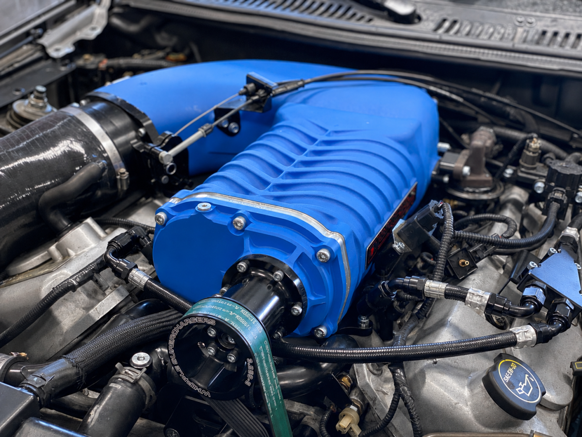 Whipple Supercharger 2003-2004 Ford Mustang Cobra Crusher W185AX 3.0L Upgrade Kit