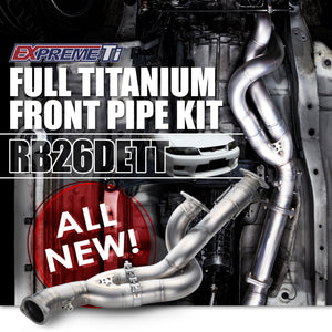 TOMEI FULL TITANIUM FRONT PIPE EXPREME Ti GT-R RB26DETT