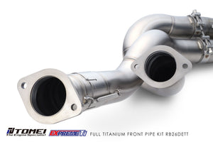 TOMEI FULL TITANIUM FRONT PIPE EXPREME Ti GT-R RB26DETT