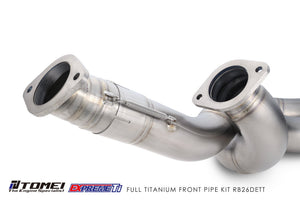 TOMEI FULL TITANIUM FRONT PIPE EXPREME Ti GT-R RB26DETT