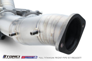 TOMEI FULL TITANIUM FRONT PIPE EXPREME Ti GT-R RB26DETT