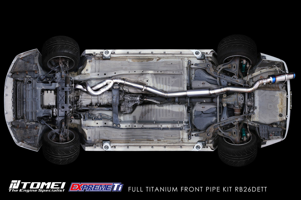 TOMEI FULL TITANIUM FRONT PIPE EXPREME Ti GT-R RB26DETT