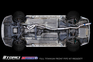 TOMEI FULL TITANIUM FRONT PIPE EXPREME Ti GT-R RB26DETT