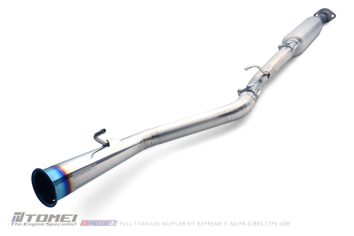 TOMEI FULL TITANIUM MUFFLER EXPREME Ti TOYOTA GR86 2022+/ Toyota 86 2017+/FR-S/BRZ SINGLE TYPE-60R
