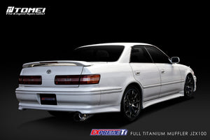 TOMEI FULL TITANIUM MUFFLER EXPREME Ti CHASER/MARK2 JZX100