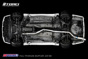 TOMEI FULL TITANIUM MUFFLER EXPREME Ti CHASER/MARK2 JZX100