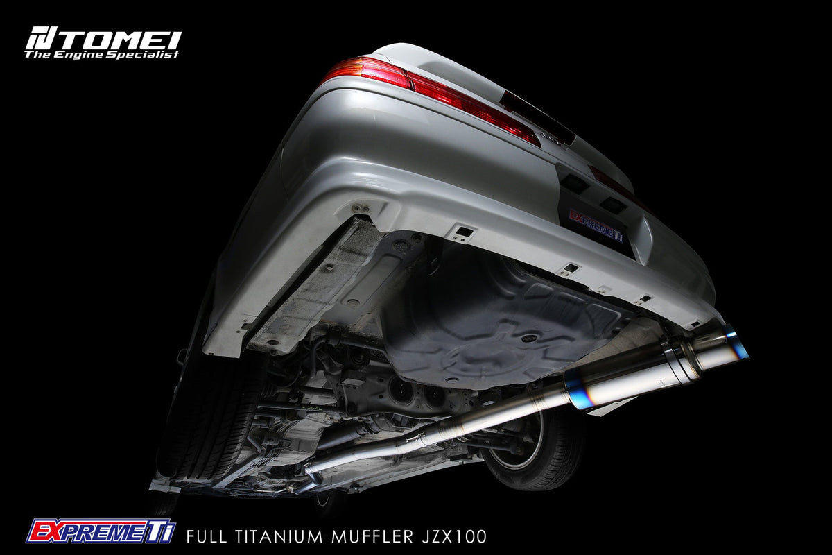 TOMEI FULL TITANIUM MUFFLER EXPREME Ti CHASER/MARK2 JZX100
