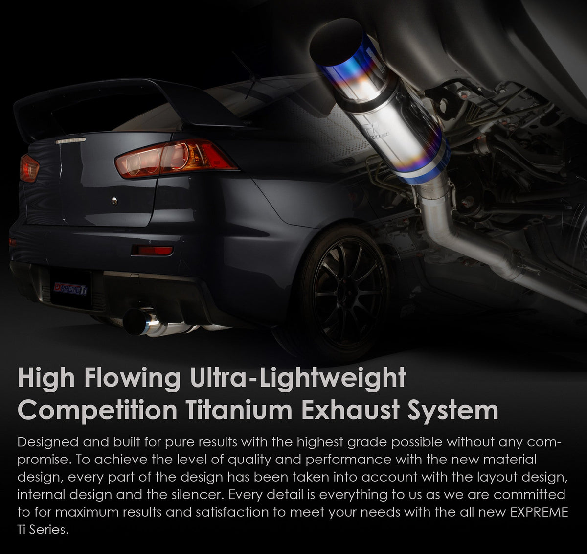TOMEI FULL TITANIUM MUFFLER EXPREME Ti EVO10