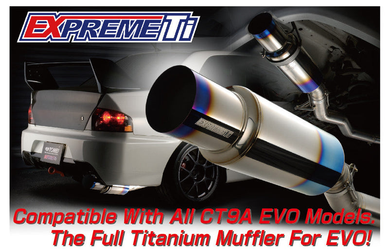 TOMEI FULL TITANIUM MUFFLER EXPREME Ti EVO7-9 JDM BUMPER