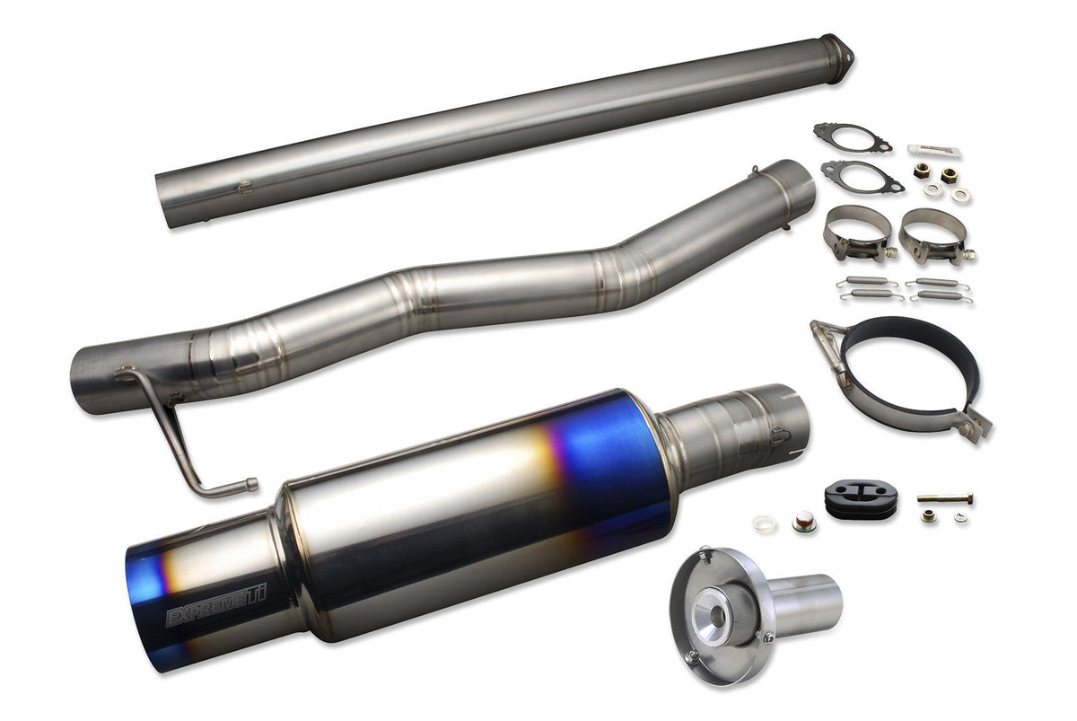 TOMEI FULL TITANIUM MUFFLER EXPREME Ti MITSUBUSHI EVO8 2003+ MITSUBISHI EVO 9 2006+USDM BUMPER