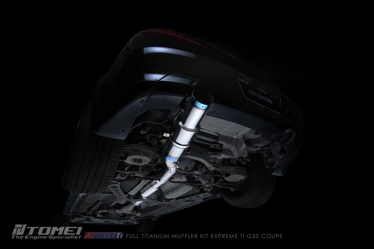 TOMEI FULL TITANIUM MUFFLER EXPREME Ti INFINITI G35 2003-2007 COUPE