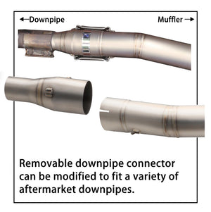 TOMEI FULL TITANIUM MUFFLER EXPREME Ti FORD MUSTANG 2015+ ECOBOOST S550 (SINGLE)