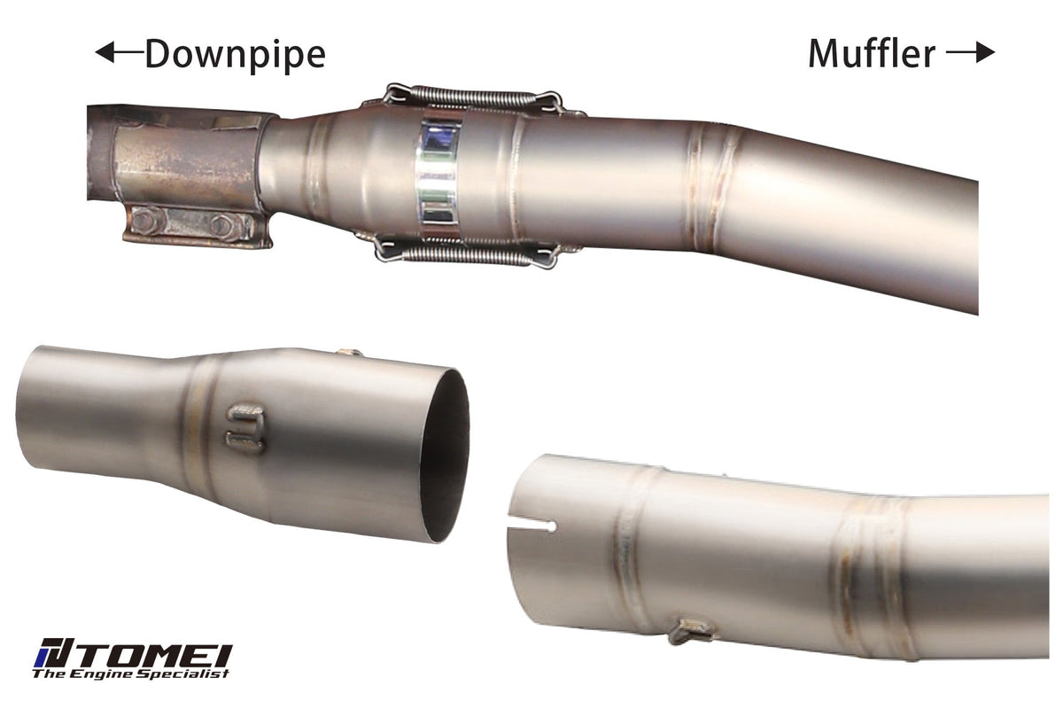 TOMEI FULL TITANIUM MUFFLER EXPREME Ti FORD MUSTANG 2015+ ECOBOOST S550 (SINGLE)