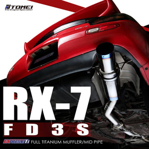 TOMEI FULL TITANIUM MUFFLER EXPREME Ti RX-7 FD3S