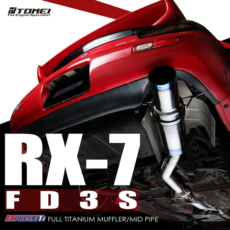 TOMEI FULL TITANIUM MUFFLER EXPREME Ti RX-7 FD3S