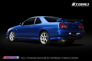TOMEI FULL TITANIUM MUFFLER EXPREME Ti SKYLINE ER34 2 DOOR
