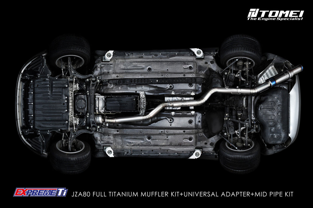 TOMEI FULL TITANIUM MUFFLER EXPREME Ti SUPRA JZA80