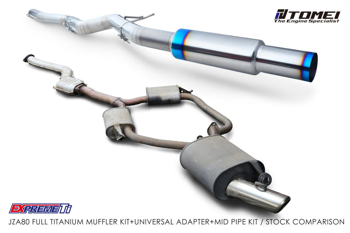 TOMEI FULL TITANIUM MUFFLER EXPREME Ti SUPRA JZA80
