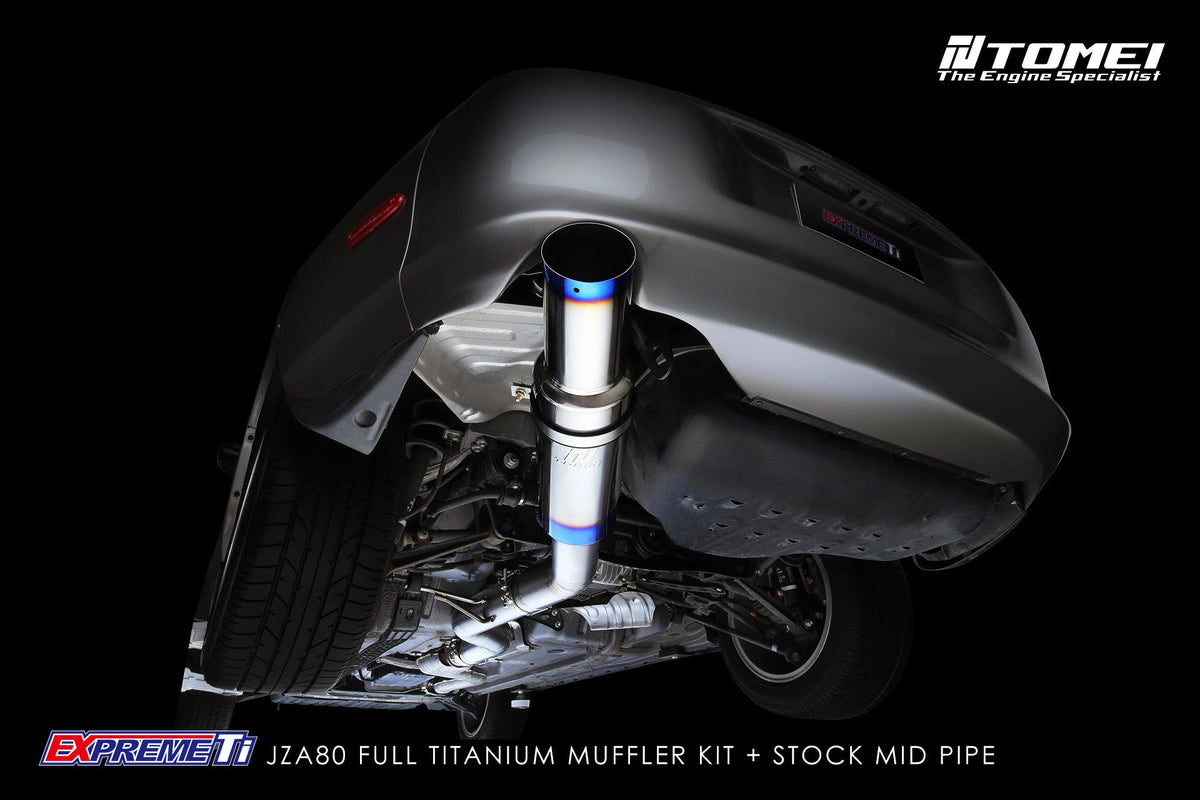 TOMEI FULL TITANIUM MUFFLER EXPREME Ti SUPRA JZA80