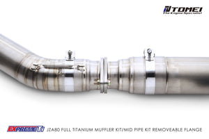 TOMEI FULL TITANIUM MUFFLER EXPREME Ti SUPRA JZA80