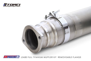 TOMEI FULL TITANIUM MUFFLER EXPREME Ti SUPRA JZA80