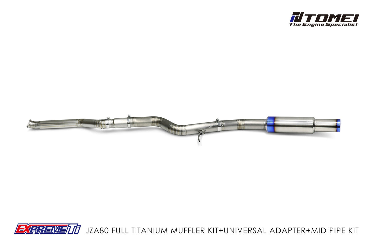 TOMEI FULL TITANIUM MUFFLER EXPREME Ti SUPRA JZA80