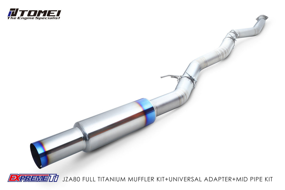 TOMEI FULL TITANIUM MUFFLER EXPREME Ti SUPRA JZA80