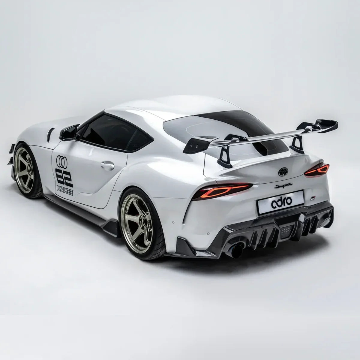 ADRO TOYOTA GR SUPRA 2020+ V1 VERSION CARBON FIBER REAR DIFFUSER