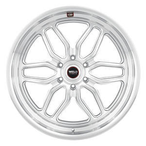 Weld Laguna 6 Street 22x10.5 / 6x139.7 / 7 BS / 106.1 HB - Gloss Machined - Non-BL Wheel