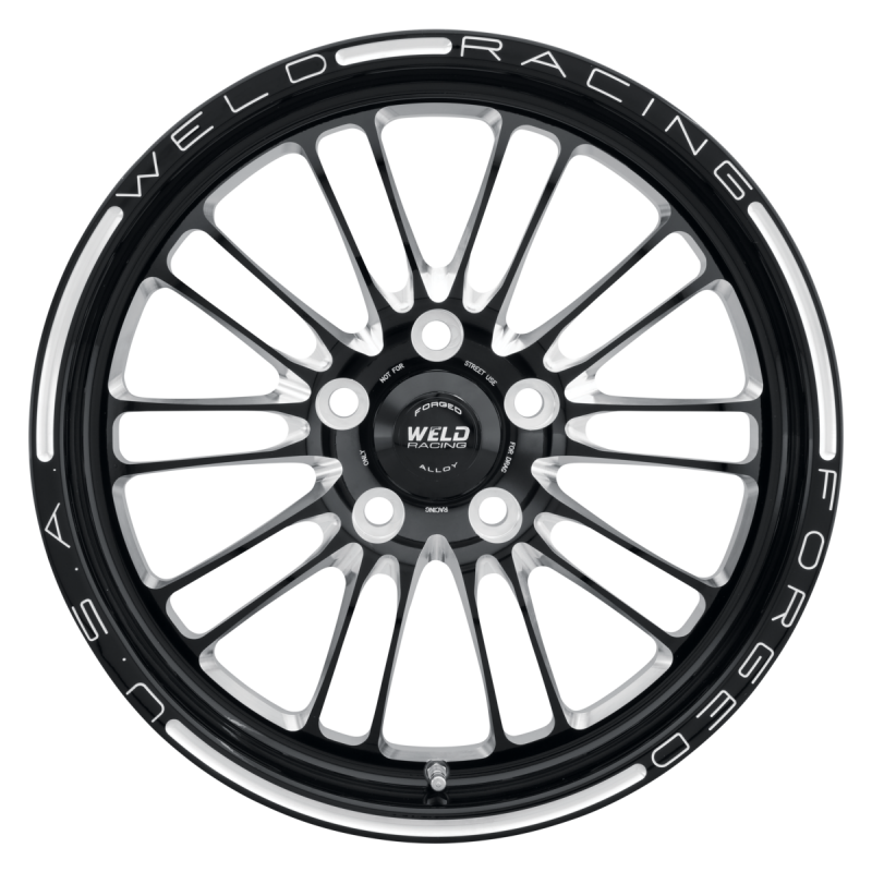 Weld RPM Frontrunner 15x3.5 / 5x4.75 / 2.25 BS / 3.18 HB - Gloss Black Milled - Non-BL Wheel